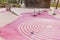 children's pink street playground new modern style minimalistic design yard