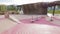 children's pink street playground new modern style minimalistic design yard