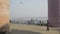 Children`s play with kites is one of the oldest in India, Pakistan, Afghanistan. Here children play on the bank of the Ganga river