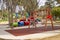 Children\'s playground in public park