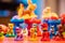 Children\\\'s playroom with toys. Selective focus. Toy Ai Generative