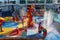 Children`s splash pad on a cruise ship