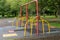 Children`s Swings in a Scottish Park