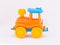 Children`s toy locomotive