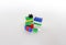 Children\\\'s toy plastic building blocks. Educational toys for children