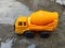 children\\\'s toys, cement transport cars,