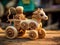 Children\\\'s toys made of wood. Built based on animal character, belief or vehicle.