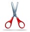 Children school scissors