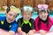 Children snorkeling in pool