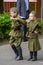 Children sporting event in nursery school