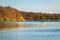 Children at the standing paddling am Ammersee in Bavaria Germany