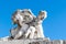 Children Stone under blue sky