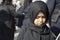 Children takes part in an Ashura ceremony