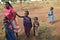 Children in Tanzanian Village