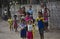 Children in a Village in Myanmar