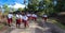 children walk to school, located in the Baliem Valley, the mountains of Central Papua, Indonesia 2