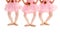 Childrens Ballet Legs in Demi Plie