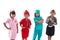 Childrens dressed in costumes of different professions