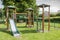 Childrens outdoor wooden Climbing frame