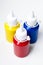 Childrens paint pots