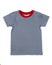 Childrens striped T-shirt. Isolate on white