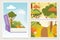 Childrens tale book nature vegetation forest flowers mushroom