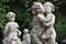 Childs statue at Zwinger palace in Dresden