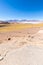 Chile Atacama desert panoramic view of red rocks