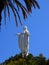 Chile, city of Santiago de Chile, statue of the Virgin Mary on the hill of San Cristotobal