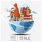 Chile Landmark Global Travel And Journey Infographic