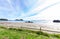 Chilean Chiloe Island Coast Landscape. Pacific coast landscape