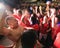 Chilean Fans Celebrate Victory over Spain.