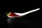 Chili (Capsicum) on a tablespoon