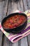 Chili con carne beef chili