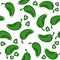 Chili green pepper seamless pattern.