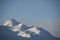 Chilkat Mountains with snow