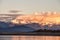 Chilkat range sunset