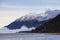 Chilkat River with Low Clouds