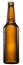 Chilled bottle of light beer isolated on a white background. File contains clipping path