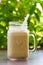 Chilled coffee shake for breakfast