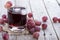 Chilled Red Grape Juice