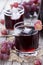 Chilled Red Grape Juice