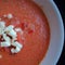 Chilled watermelon gazpacho