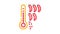 chilli pepper spice scale color icon animation