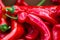 Chilli Peppers For Sale on a Market Stall