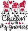 Chillin With My Gnomies Quotes, Valentine Gnome Lettering Quotes