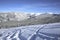 Chilling view of snow-covered trees and fields in Aspen Colorado Ski Park in Colorado, U.S.