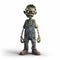 Chilling Zombie Boy 3d Render - Photorealistic Xbox 360 Graphics