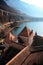Chillon Castle and Lake Geneva