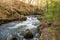 Chiloza waterfall in Auvergne